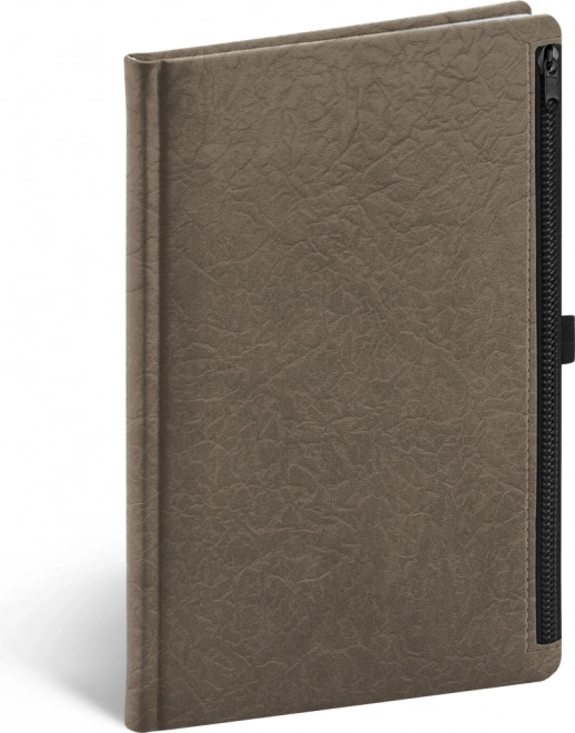 Notes Hardy bruin, gelijnd, 13 × 21 cm