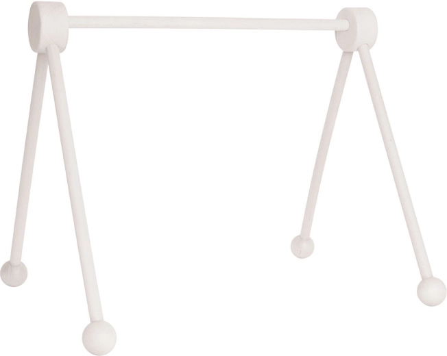 Jabadabado houten babygym voor baby wit