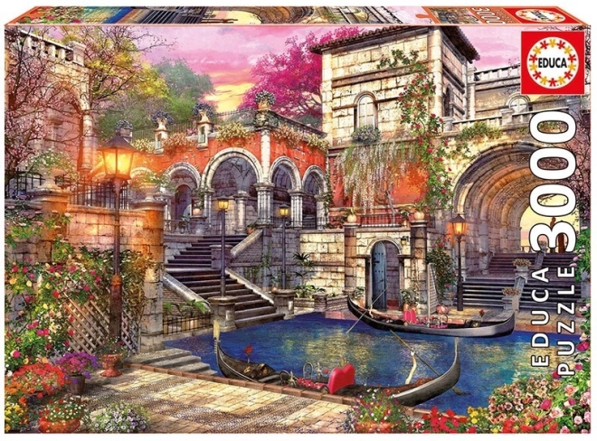 Educa puzzel Hofmakerij in Venetië 3000 stukjes