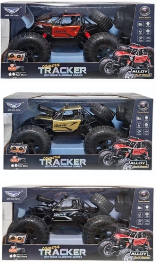Terrein RC-auto met Wi‑Fi-camera en oplader