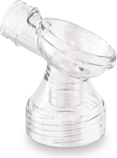 Neno vervangende driewegconnector voor borstkolfen