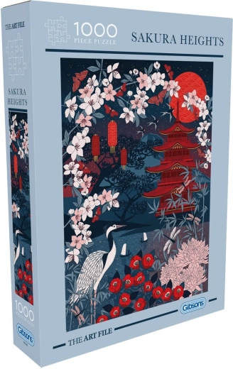 Gibsons puzzel The Art File: Sakura 1000 stukjes