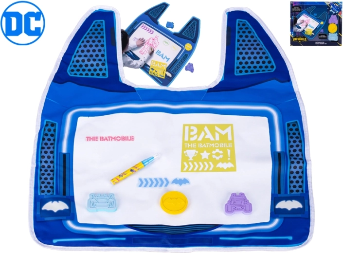 Batwheels waterstempelset met pen en mat