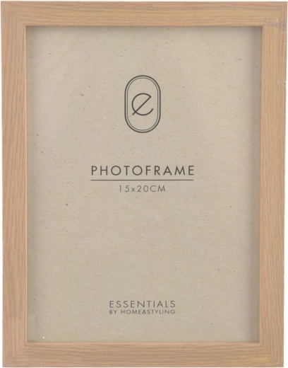 Houten fotolijst bruin 15 × 20 cm