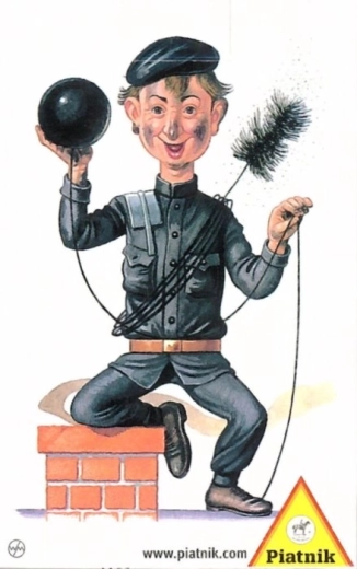 Zwarte Piet - Vrolijke plaatjes speelkaarten