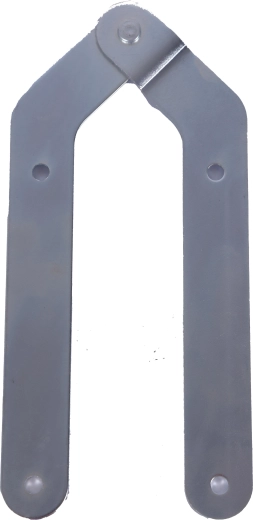 Scharnier voor schildersladder 200 mm verzinkt (1 paar)