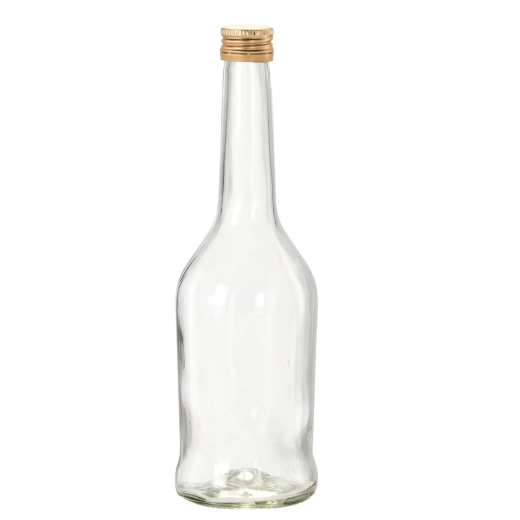 Glazen fles Napoleon 500 ml met schroefdop