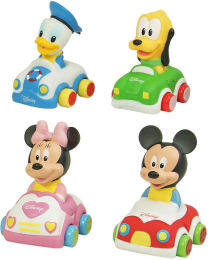 Clementoni Disney Baby zacht autootje met figuurtje - 1 stuk