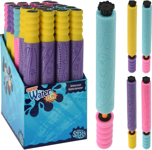 Kinderwaterspuitpistool van EVA-schuim 42 × 5 cm, mix van kleuren