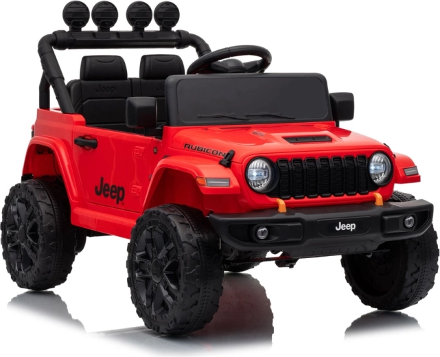 Kinder elektrische auto Jeep Rubicon 24 V rood