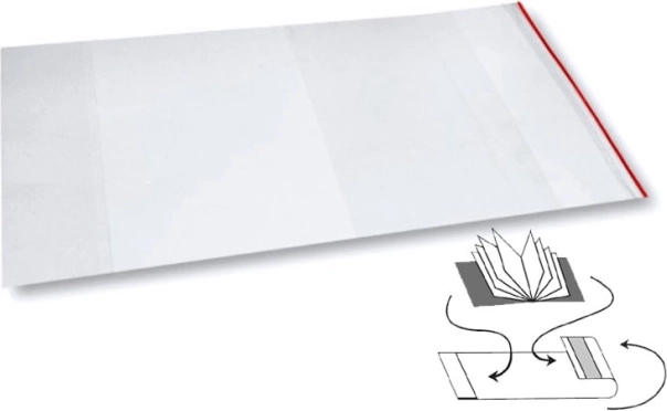 Universele Oxybag-omslag zelfklevend 242x540 mm