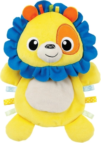 pluche vriendje leeuw – ultrazacht babyspeelgoed vanaf de geboorte