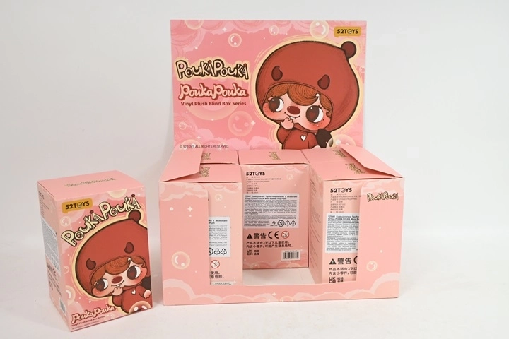 52TOYS Pouka Pouka Mood Bubbles viny plush blind box - 1 stuk