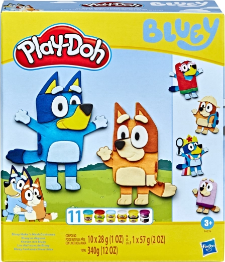 Hasbro Play-Doh creatieve set Bluey – kostuums