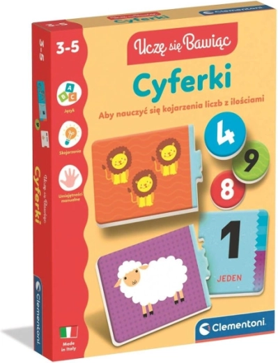 Cyferki – educatief spel met dieren om cijfers te leren