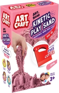 Art Craft kinetisch zand roze 500 g