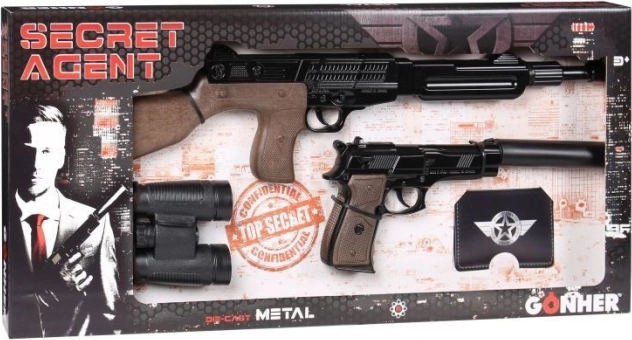 Geheime agentenset met verrekijker GONHER