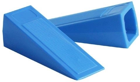 Deurstop wig 11 × 3 cm, 2 stuks