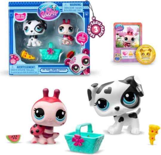 Hasbro Littlest Pet Shop picknickset met figuurtjes en accessoires
