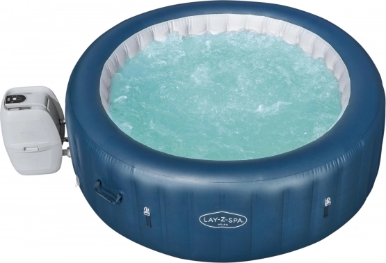Opblaasbare jacuzzi BESTWAY Lay‑Z‑Spa Milan AirJet Plus voor 6 personen met pomp, filter VI en afdekking