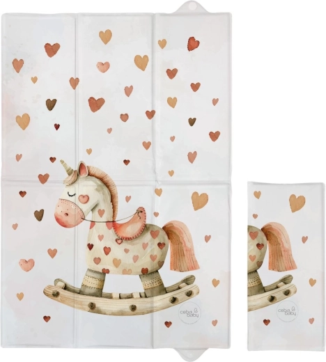 Ceba baby reisverschoonmat basic rocking horse 60 × 40 cm