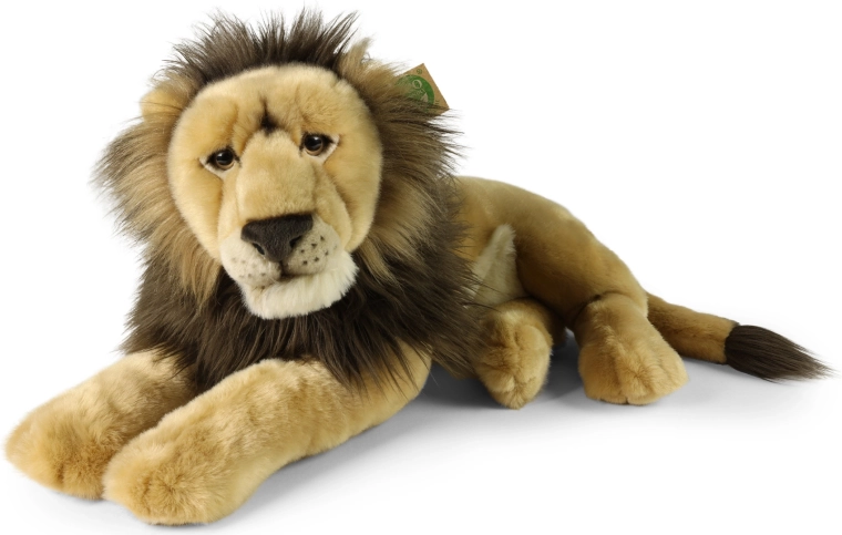 Pluchen leeuw 52 cm eco-friendly Rappa
