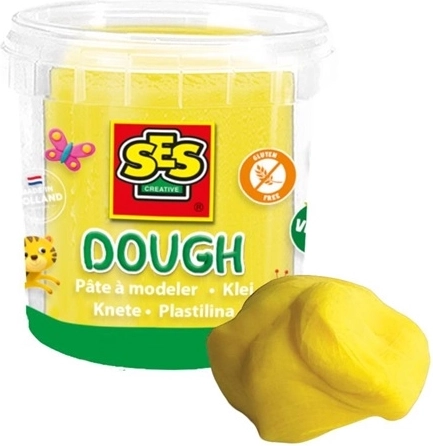 SES plasticine – geel 115 g