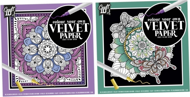 Fluwelen Kleurplaten