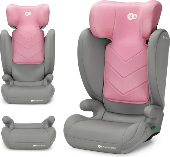 Kinderkraft i-Spark i-Size autostoel 100–150 cm roze