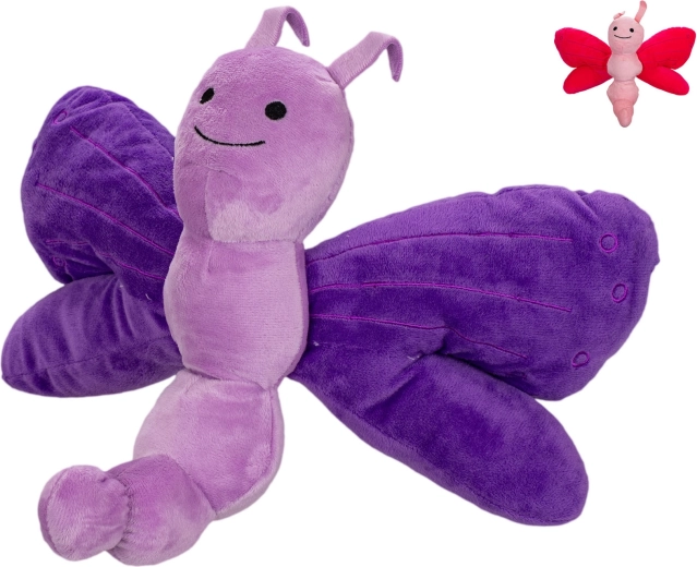 Pluchen vlinder 34 cm
