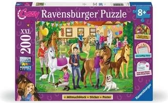 Puzzel Ravensburger Lissy Pony – tijd voor een feestje! 200 stukjes