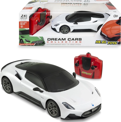 Maserati MC20 RC-auto met afstandsbediening 1:24 wit 17 cm