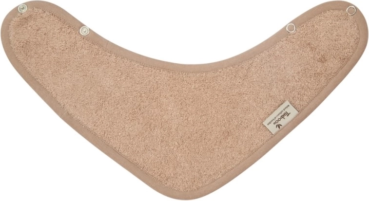 Timboo bandana-slabbetje savannah sand 36 × 22 cm - 1 stuk