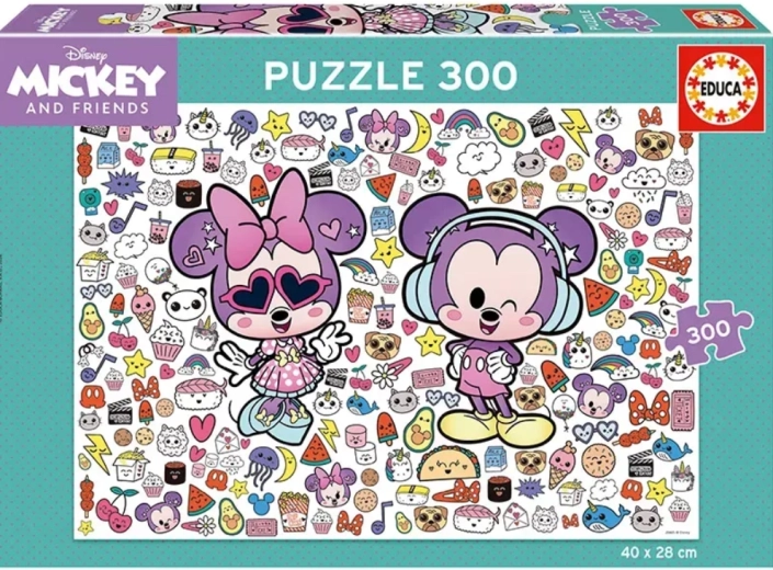 Puzzel Educa Mickey en vrienden 300 stukjes