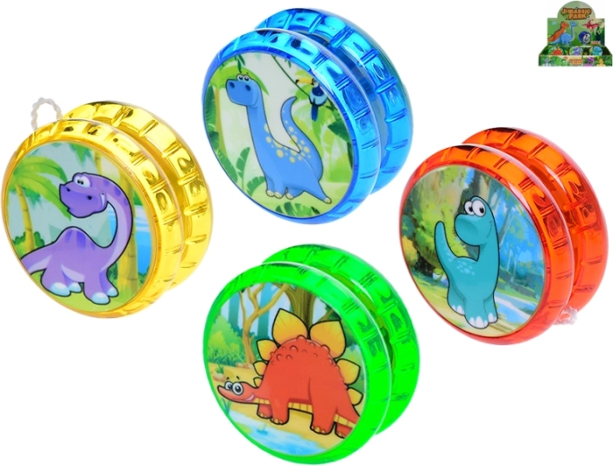Jojo dinosaurus met licht 6 cm