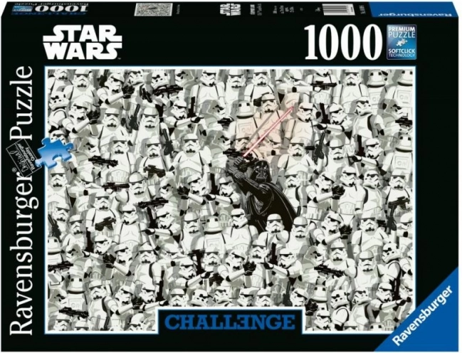 Uitdagende Puzzel: Star Wars 1000 stukjes