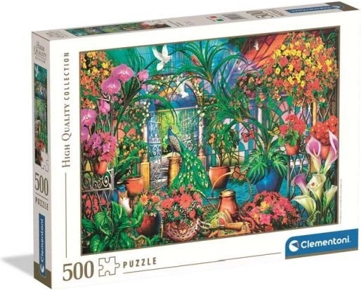 Clementoni-puzzel Verzorgers van de kas, 500 stukjes