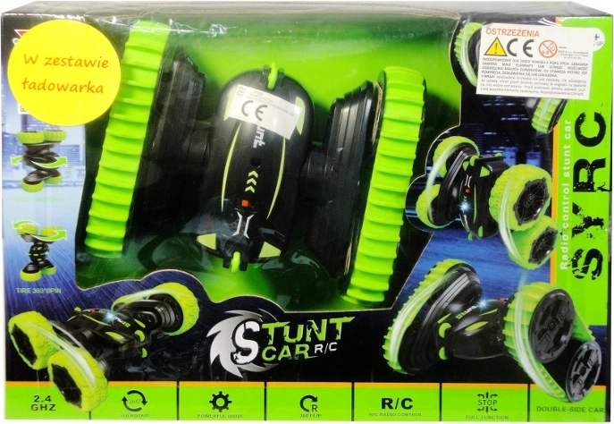 Race-RC-auto met afstandsbediening en oplader