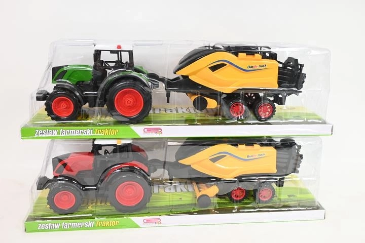 Tractor met landbouwmachine - 1 stuk
