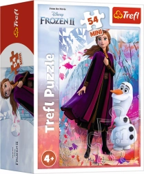puzzel mini Frozen: Anna en Olaf 54 stukjes Trefl