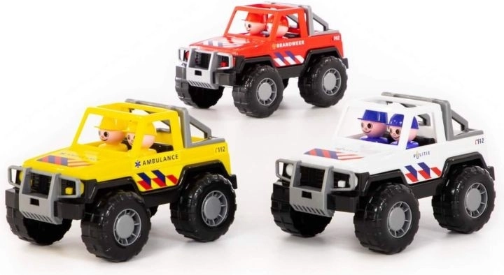 Auto Jeep Safari – kinder terreinwagen (3 soorten)