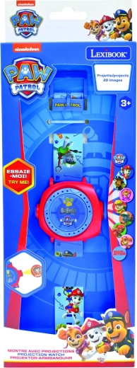 Digitale projectiehorloge TLAPKOVÁ PATROLA Lexibook met 20 afbeeldingen