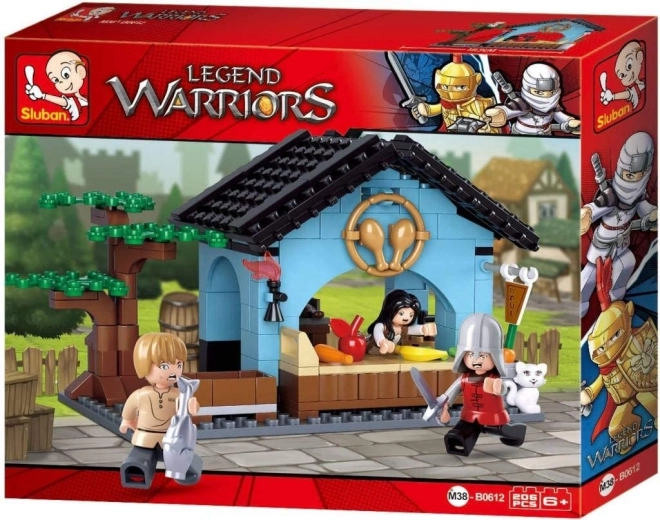 Sluban Legend Warriors Grocer bouwset - 1 stuk
