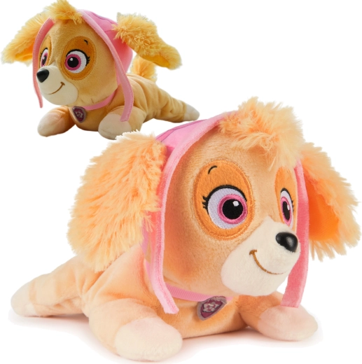 GUND pluchen Skye van Paw Patrol – liggende puppy 22 cm