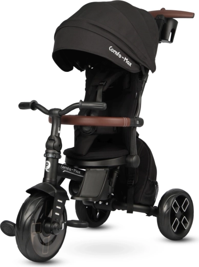 Qplay driewieler Comfo Max zwart