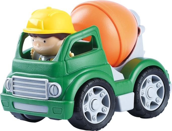 Playgo bouwvoertuig met figuurtje