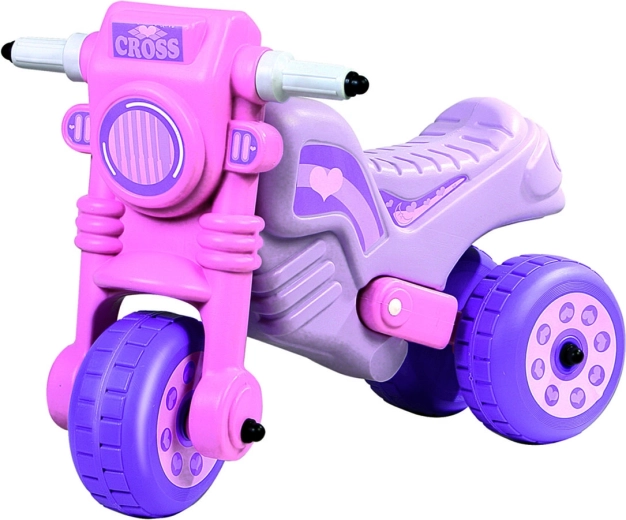 Roze loopfiets Cross Motor 1 59 × 38 × 45 cm