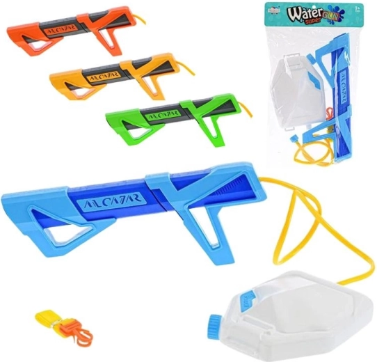 Waterpistool met watertank – 4 kleuren