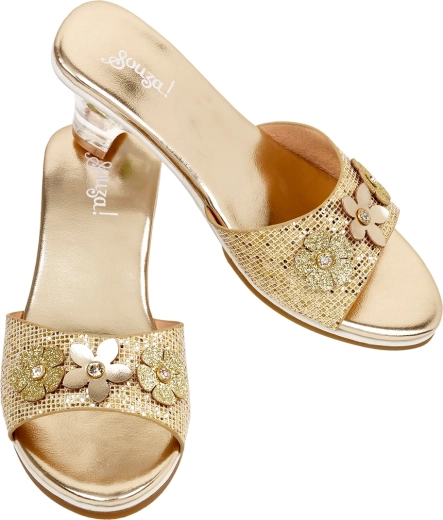 Souza! gouden pumps met hak Ellina, maat 30/31