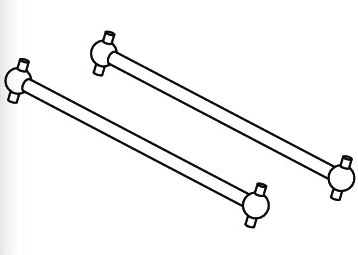 Set vloeistoffen voor model Voltage/Major - 2 stuks